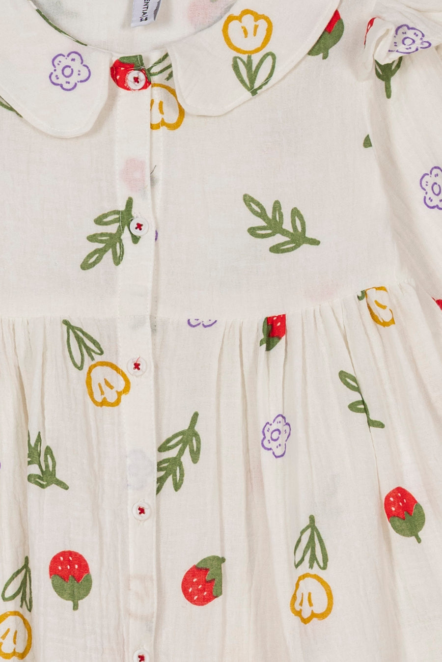 Girls' Garden Berry Dress