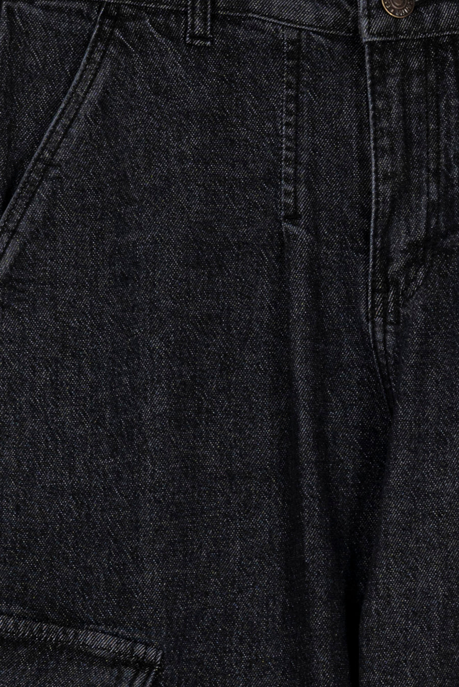 Men's Straight-Fit Cargo Denim