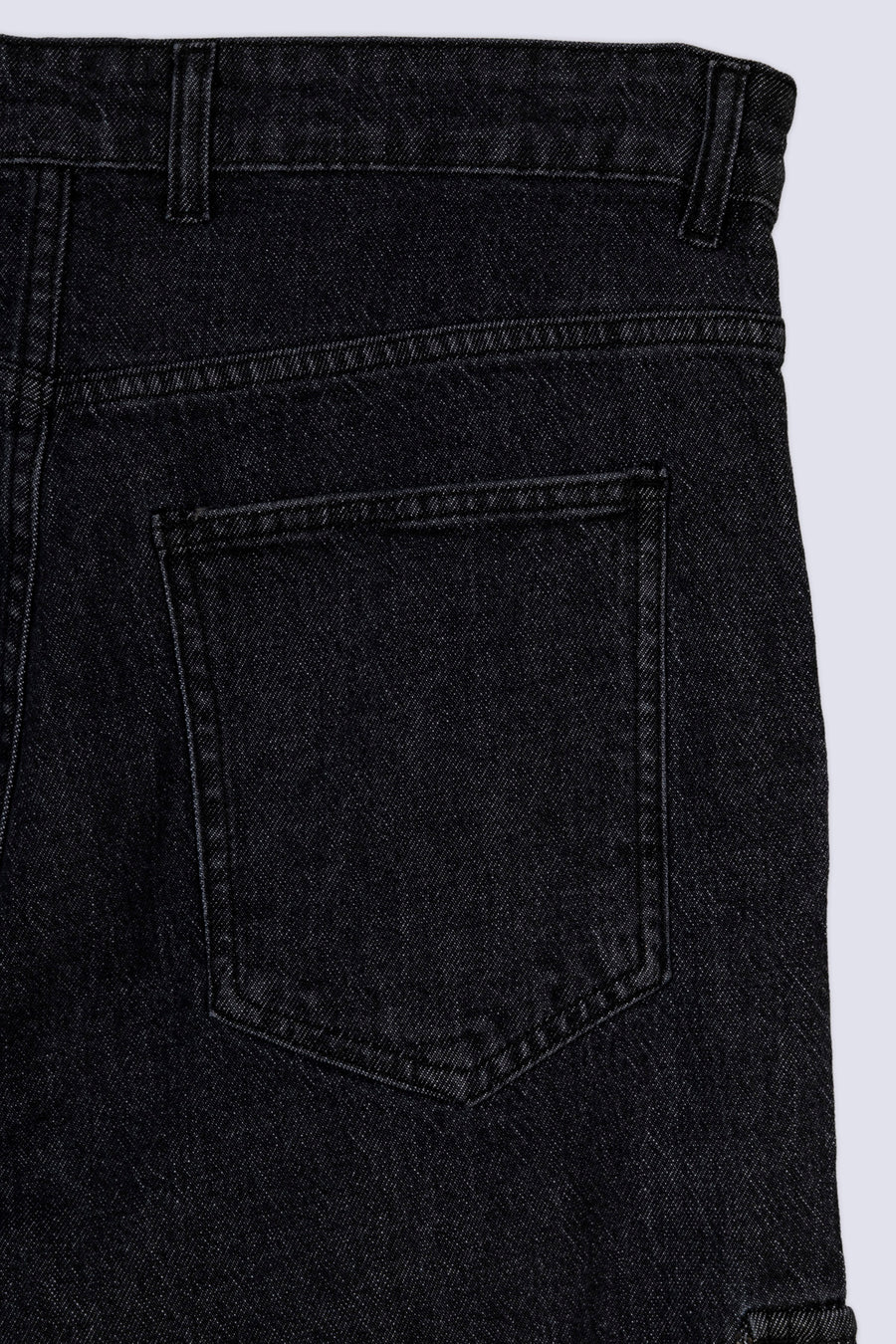 Men's Straight-Fit Cargo Denim