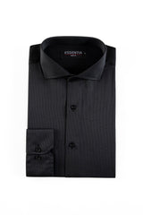 Black Self Men's Dress Shirt