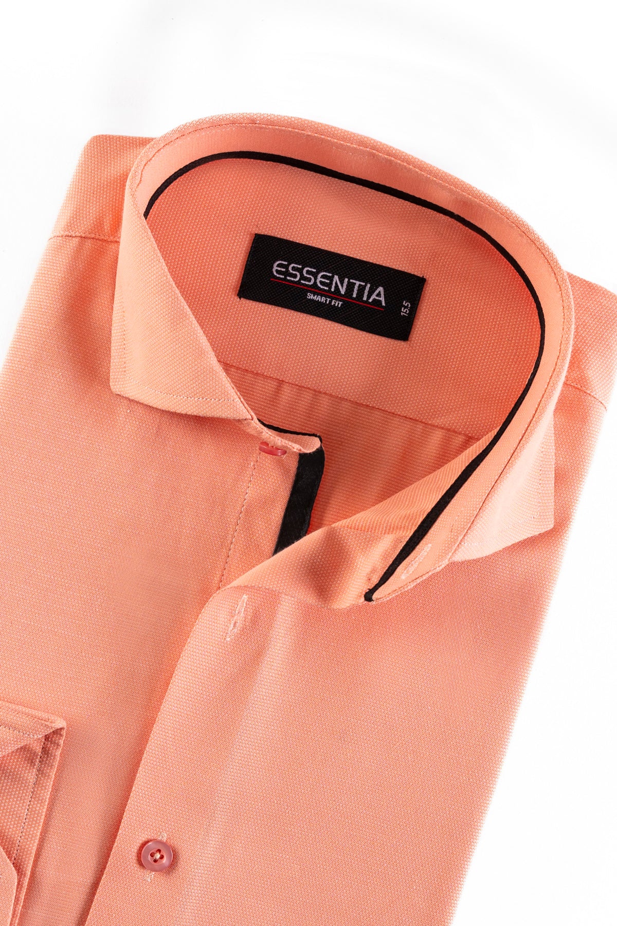 Peach Texture Men's Dress Shirt