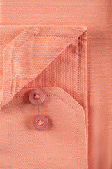 Peach Texture Men's Dress Shirt