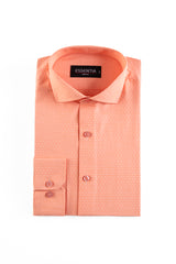 Orange Men's Dress Shirt