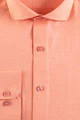 Orange Men's Dress Shirt