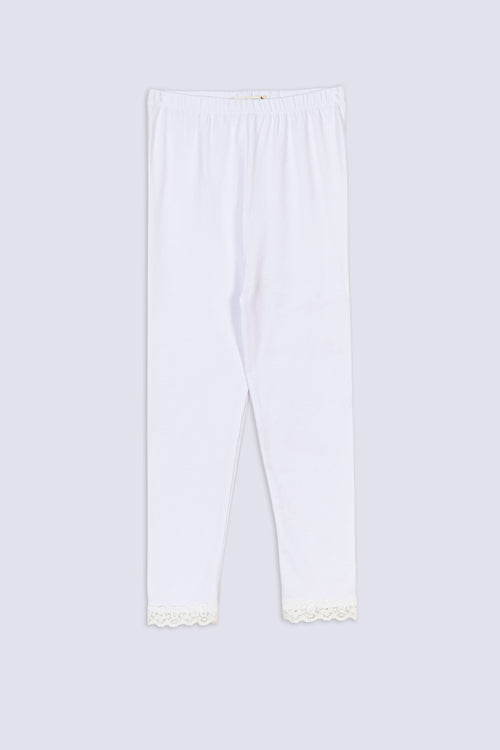 Girl's White Tight