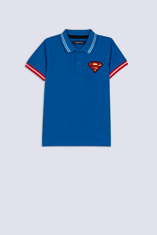 Boys' Superman Badge Polo