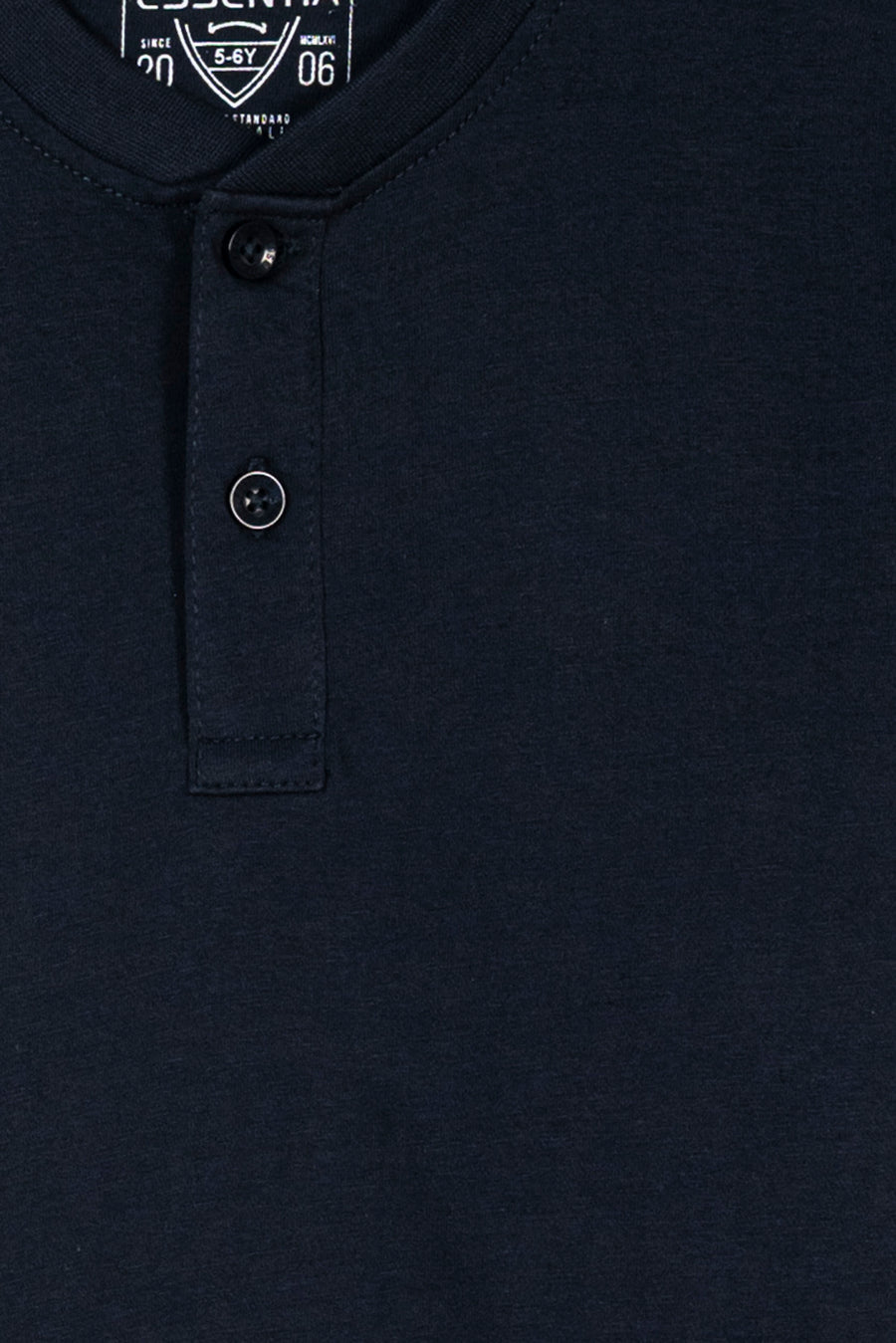 Boys' Navy Henley Shirt
