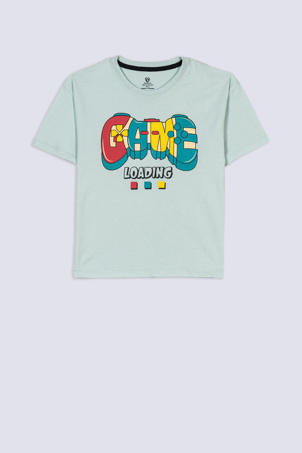 Boys' Play Mode Printed Tee