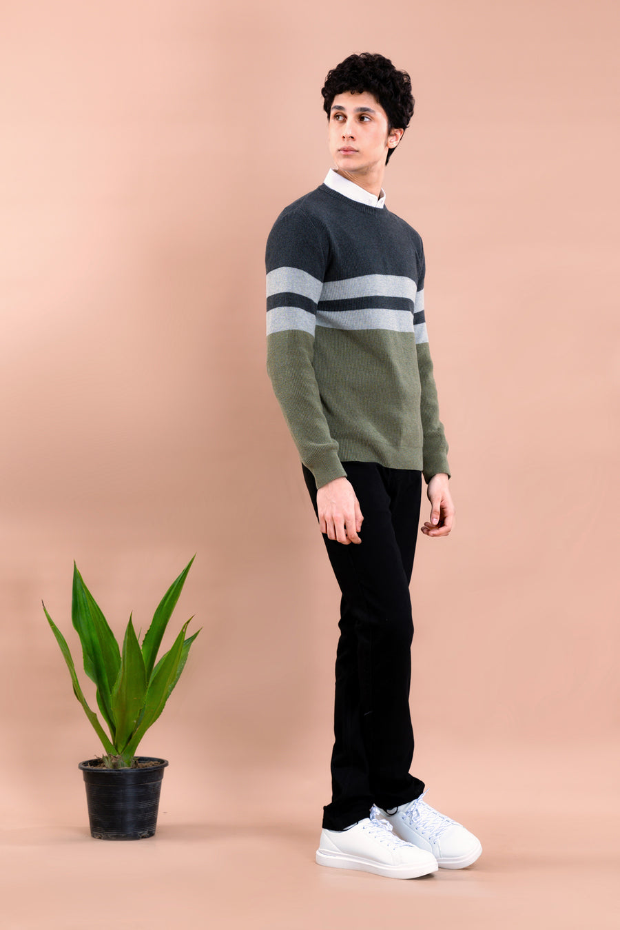 Highline Ribbed Men's Sweater.