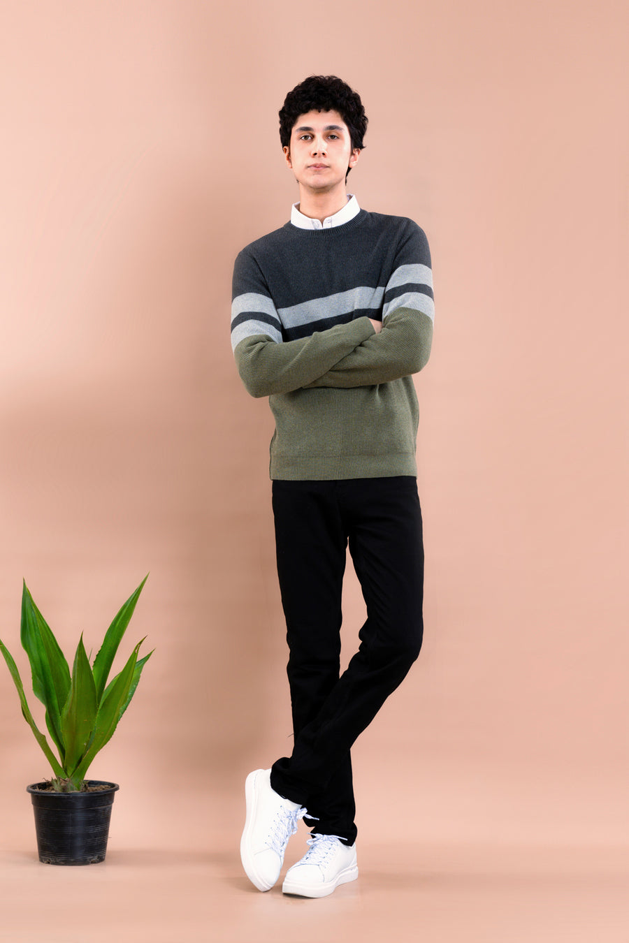 Highline Ribbed Men's Sweater.