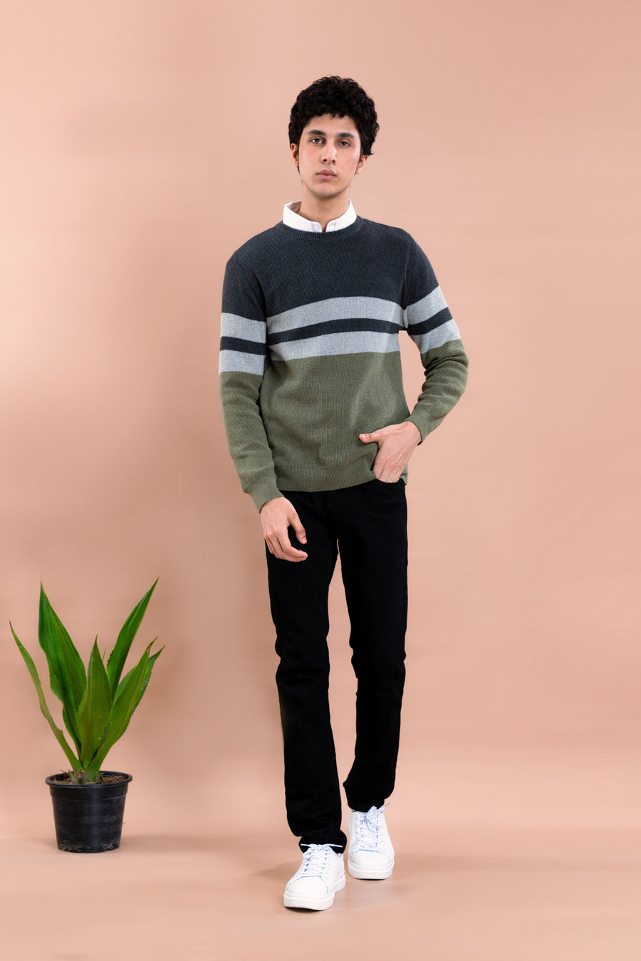 Highline Ribbed Men's Sweater.