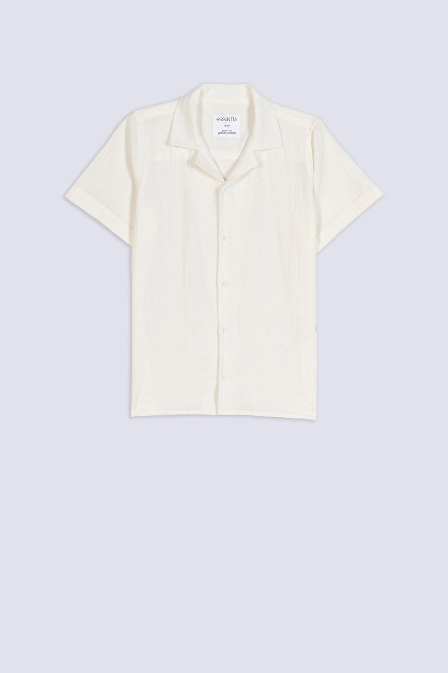 Boy's Plain Linen Texture Shirt