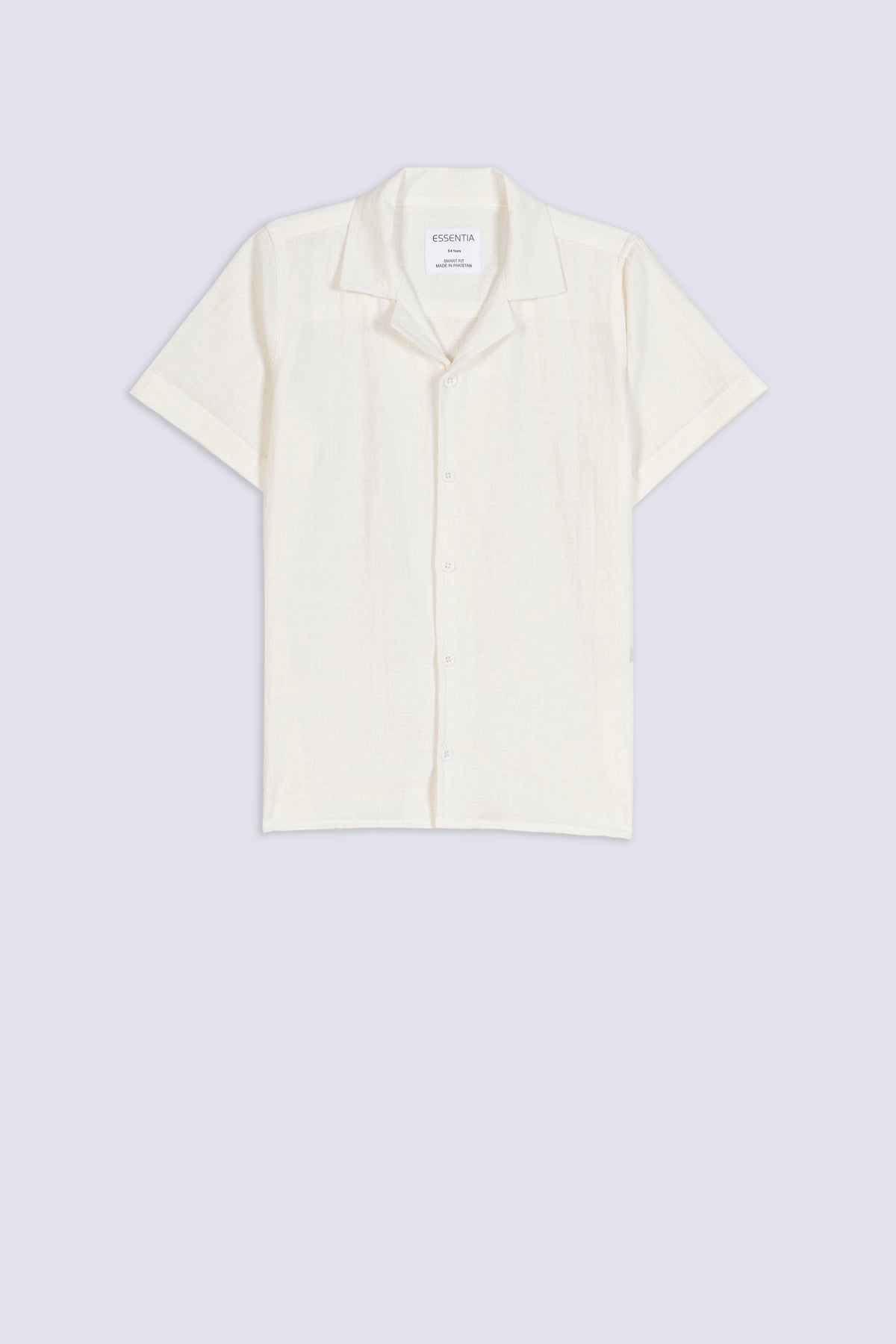 Boy's Plain Linen Texture Shirt