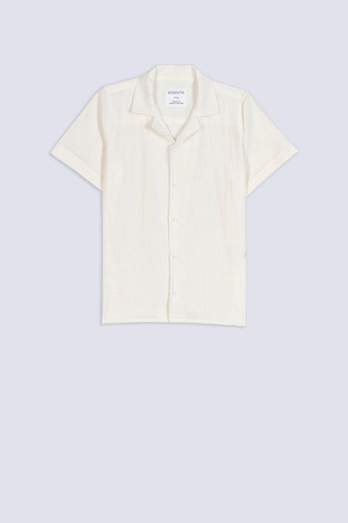 Boy's Plain Linen Texture Shirt