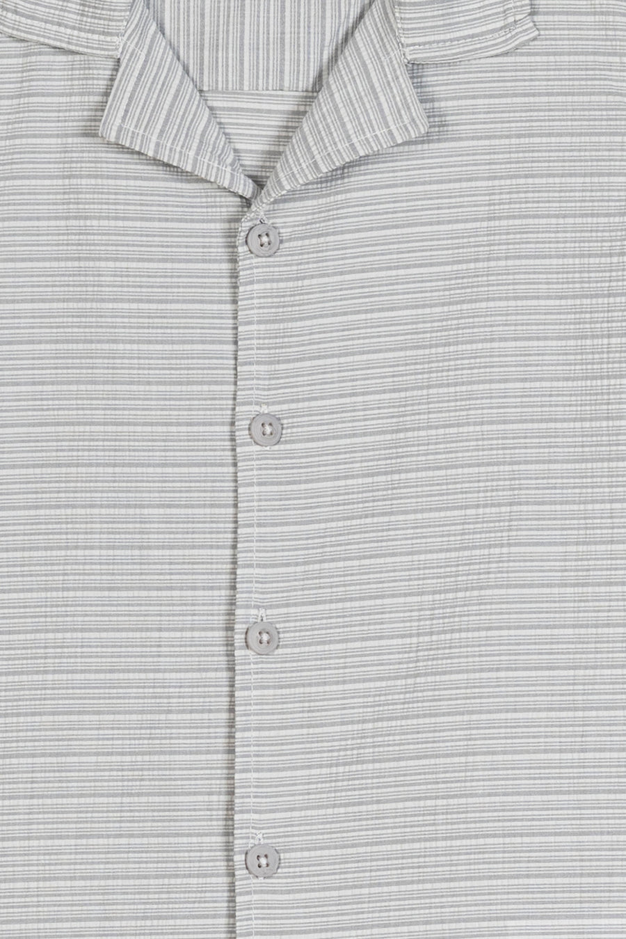 Boy's Grey Line Slub Shirt