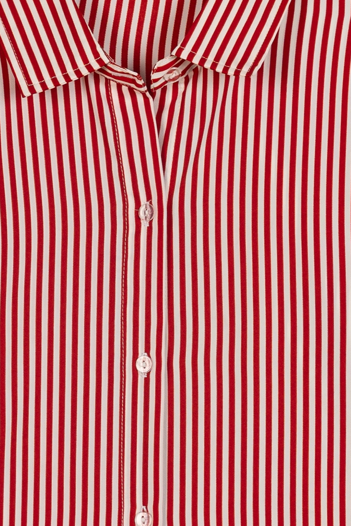Ladies Classic Red Stripe Shirt