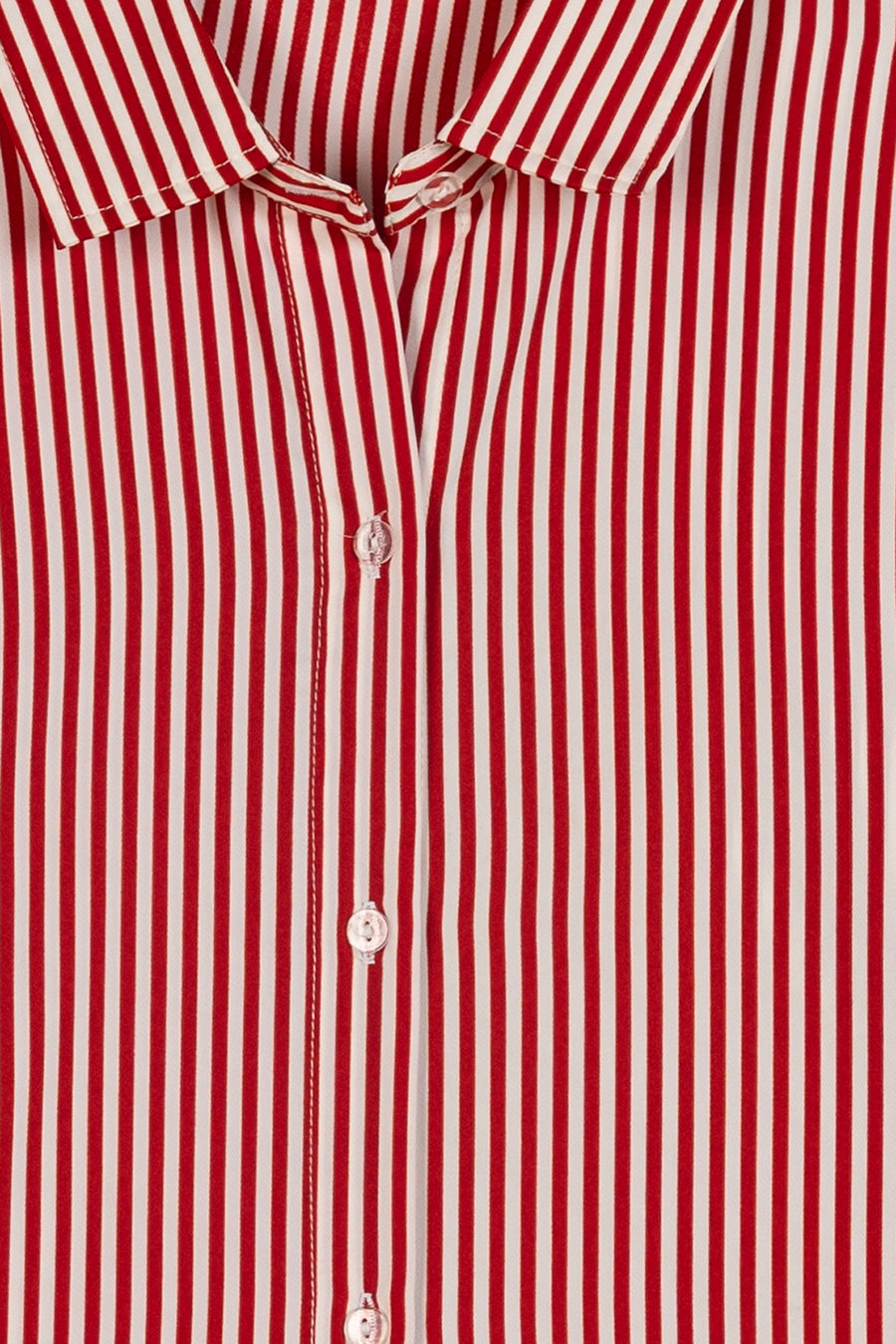 Ladies Classic Red Stripe Shirt