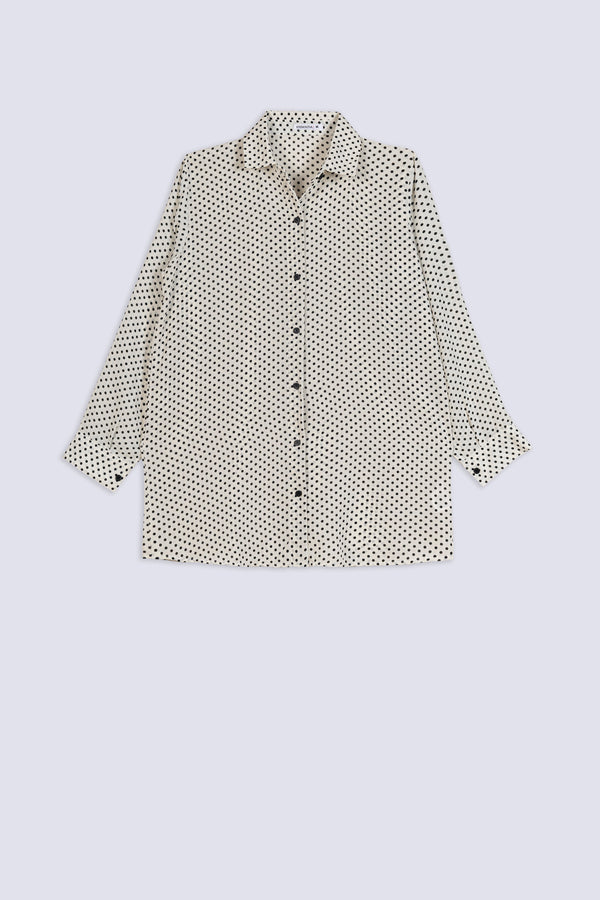 Ladies Classic Polka Dot Shirt