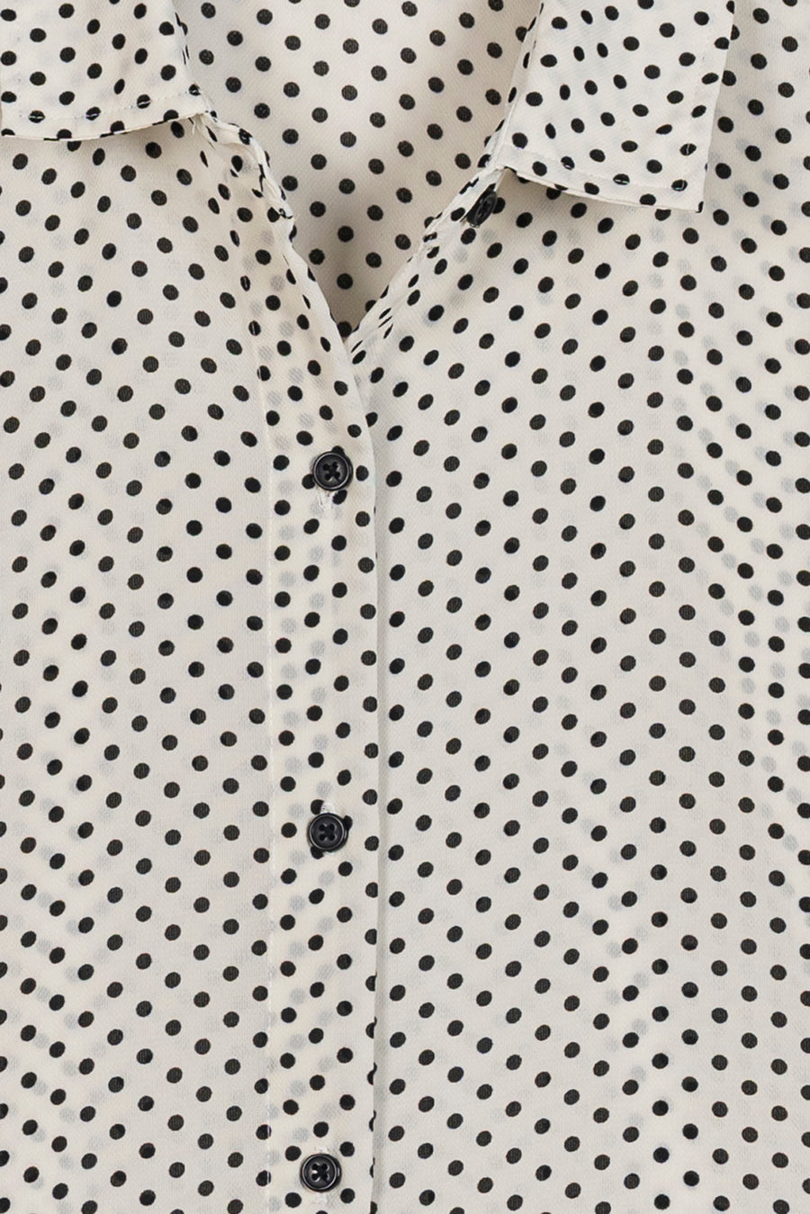 Ladies Classic Polka Dot Shirt