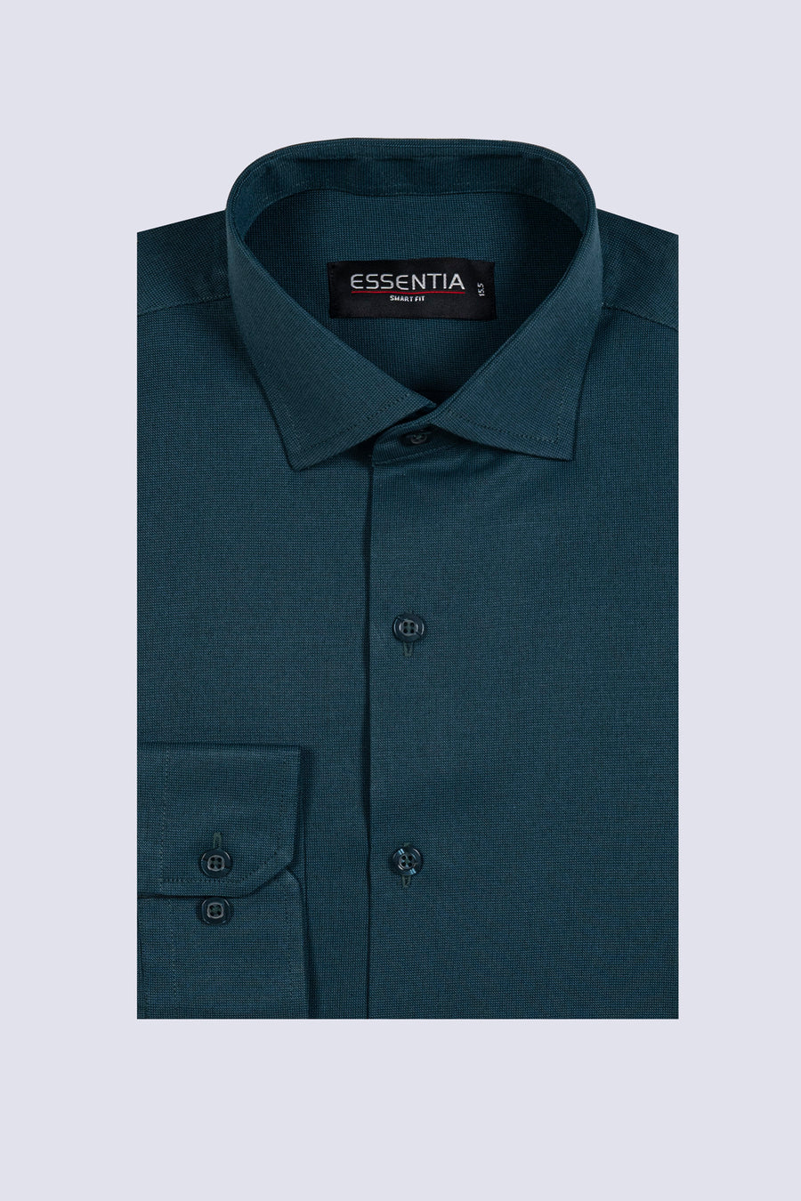 Men's Green Dobby Formal Shirt