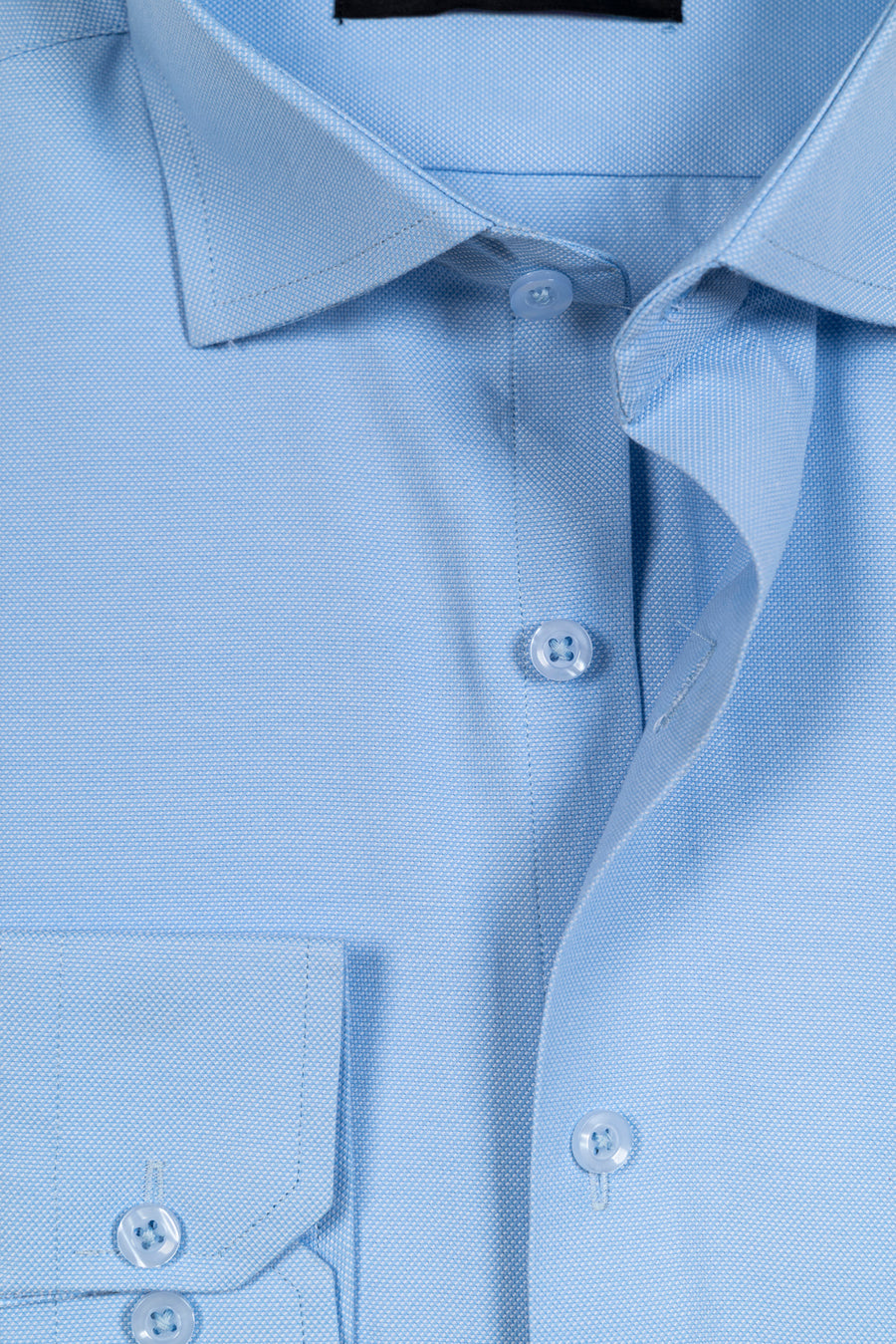 Men's Light Blue Dobby Formal Shirt
