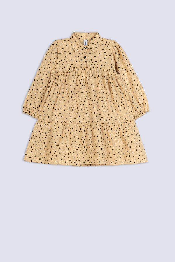 Girl's Starry Tiered Top