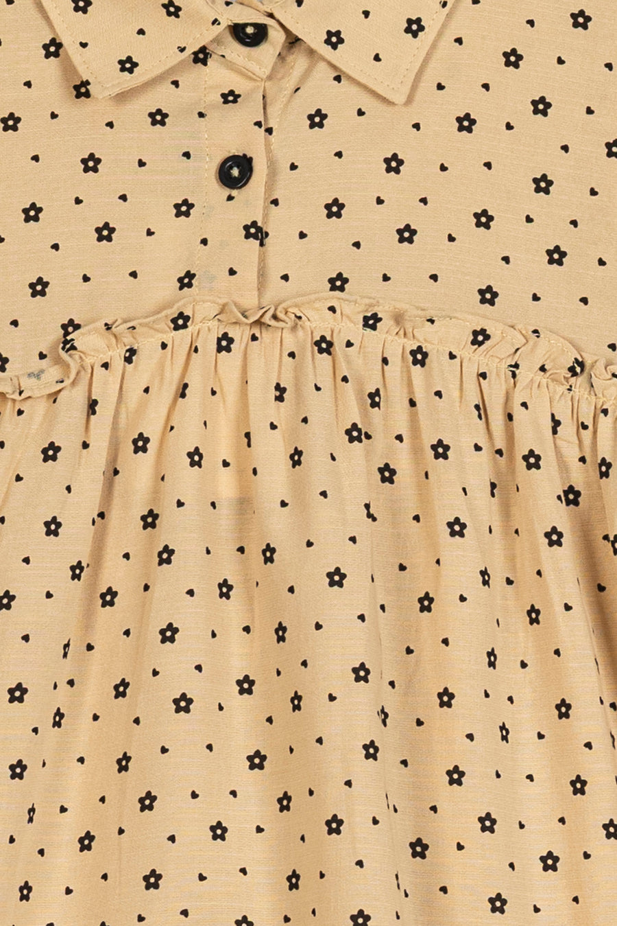 Girl's Starry Tiered Top