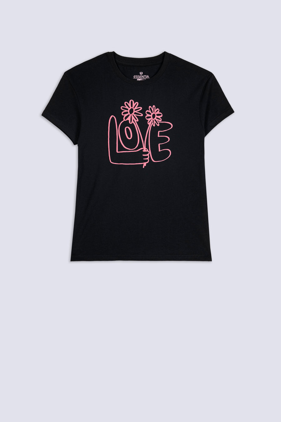 Girl's Floral Love Tee