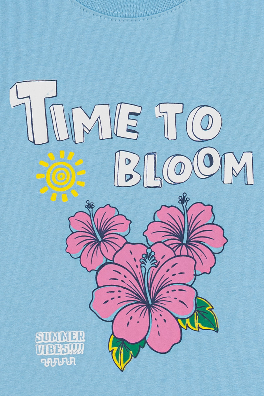 Girl's Summer Bloom Graphic Tee