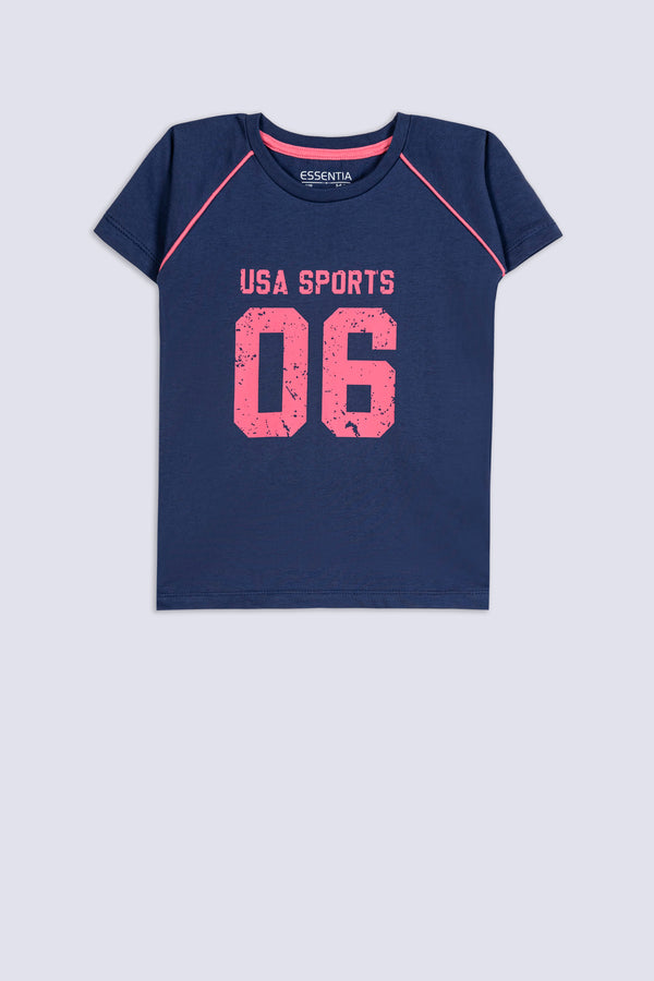 Girl's USA Sports 06 Graphic Tee
