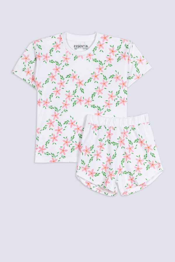 Girl's Floral Breeze Girls Co-ord