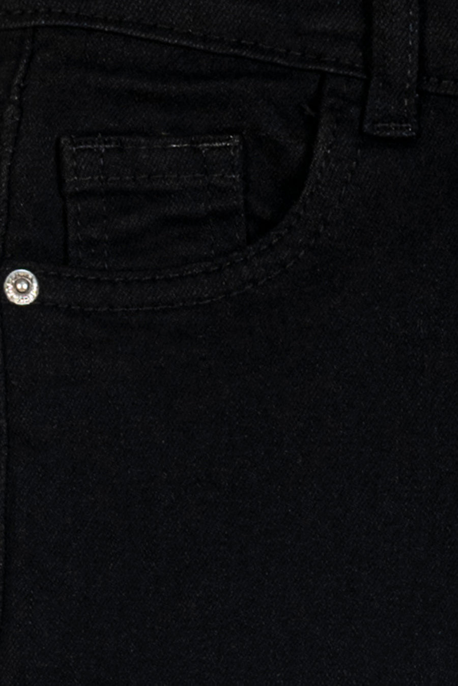 Boy's Black Straight Fit Denim
