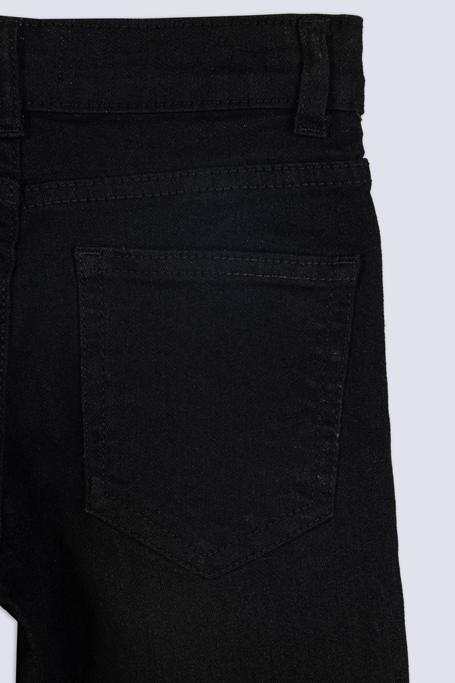 Boy's Black Straight Fit Denim