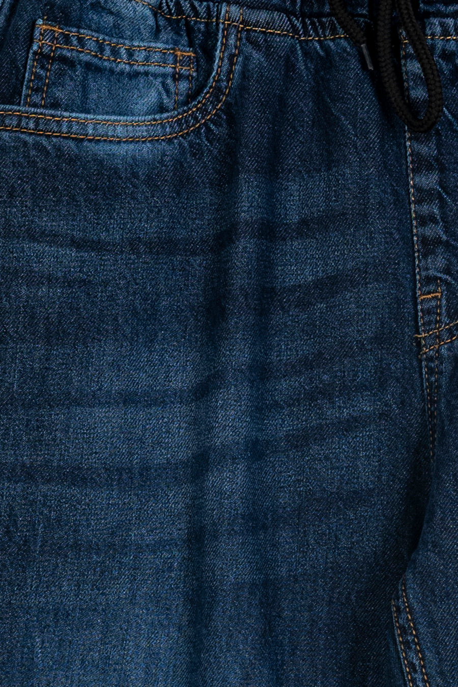 Men's Elastic Waist Denim Pant