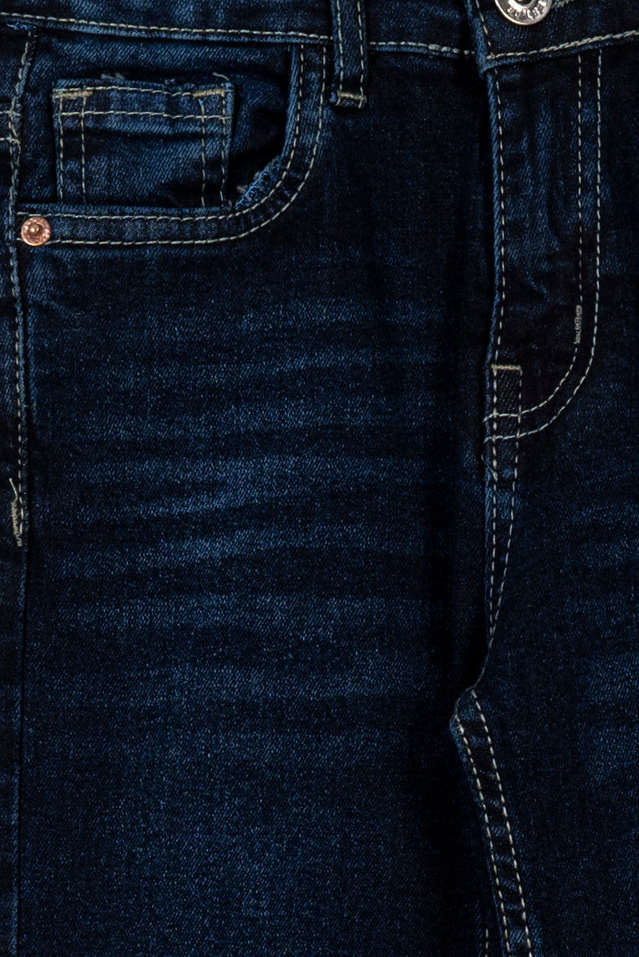 Dark Blue Boy's Denim Pant