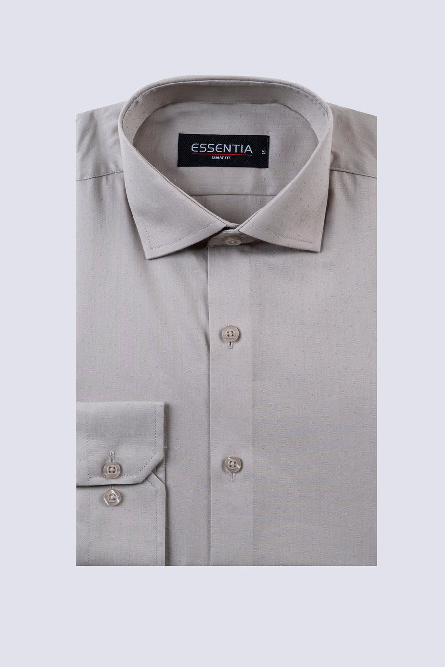 Beige Men's Dress Shirt