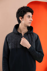 Balck Polyester Men's Hood.