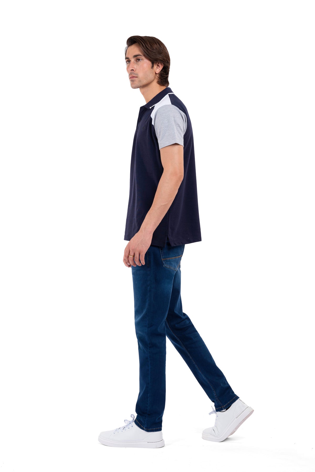 Men's Navy Blue Polo Shirt