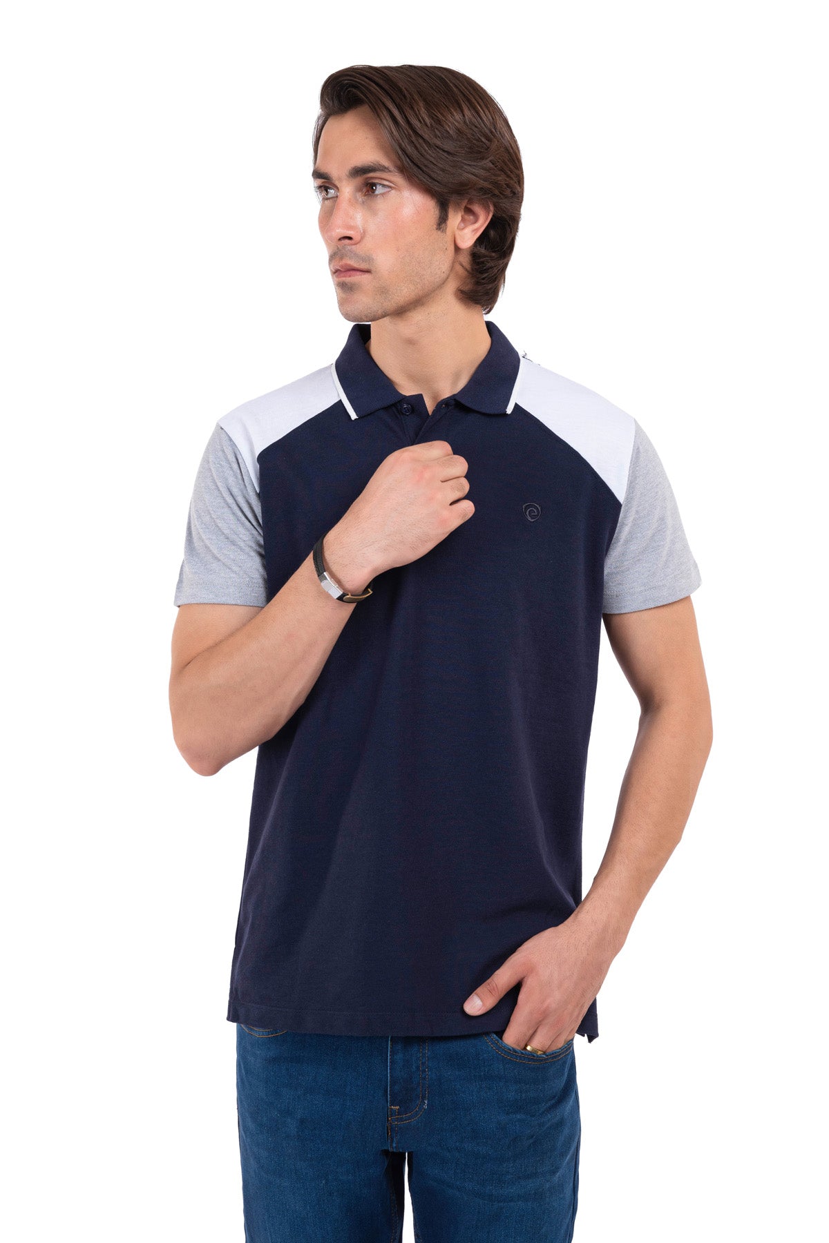 Men's Navy Blue Polo Shirt
