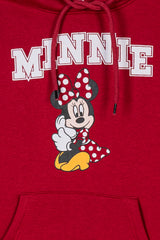 Red Minnie Girl's Hood