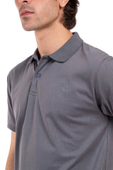 Men's Premium Dark Grey Polo Shirt