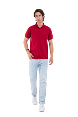 Men's Premium Basic Red Polo Shirt