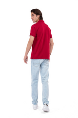 Men's Premium Basic Red Polo Shirt