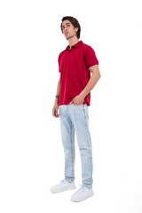 Men's Premium Basic Red Polo Shirt