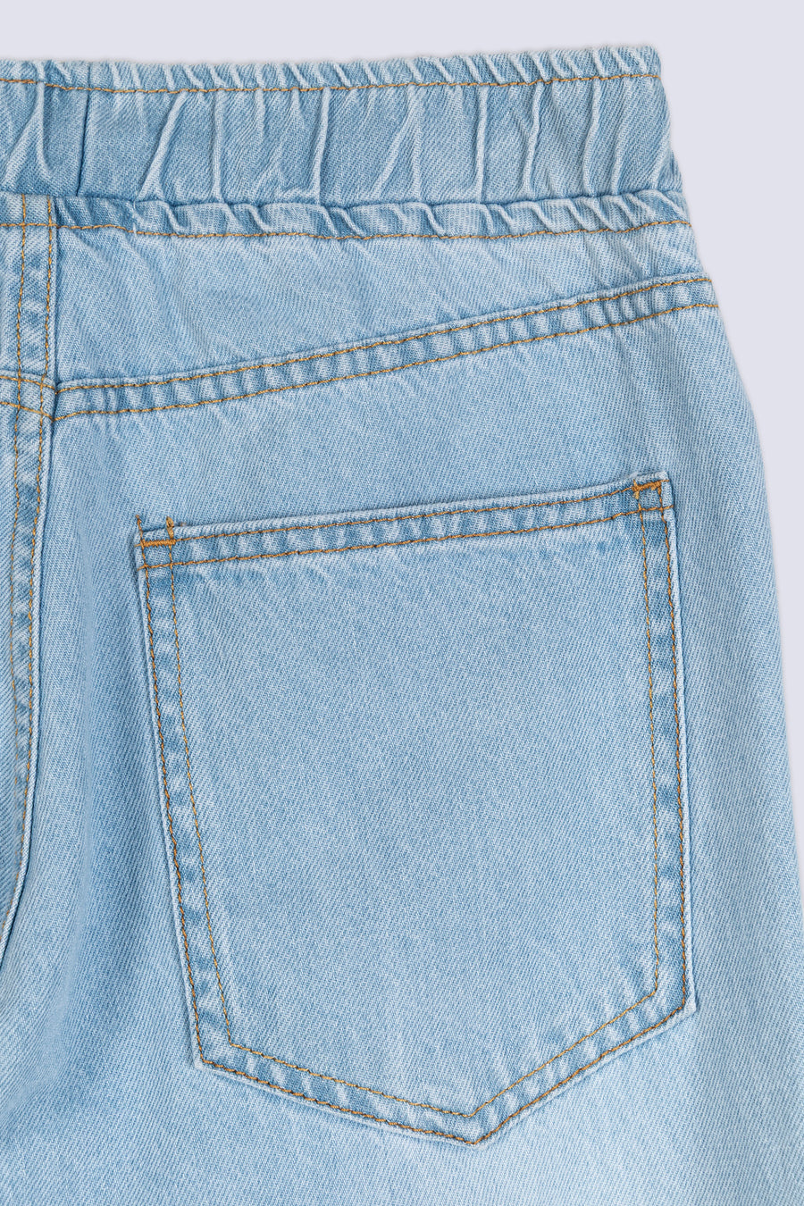 Men's Elastic Waist Denim Pant