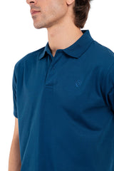 Men's Premium Basic Teal Polo Shirt