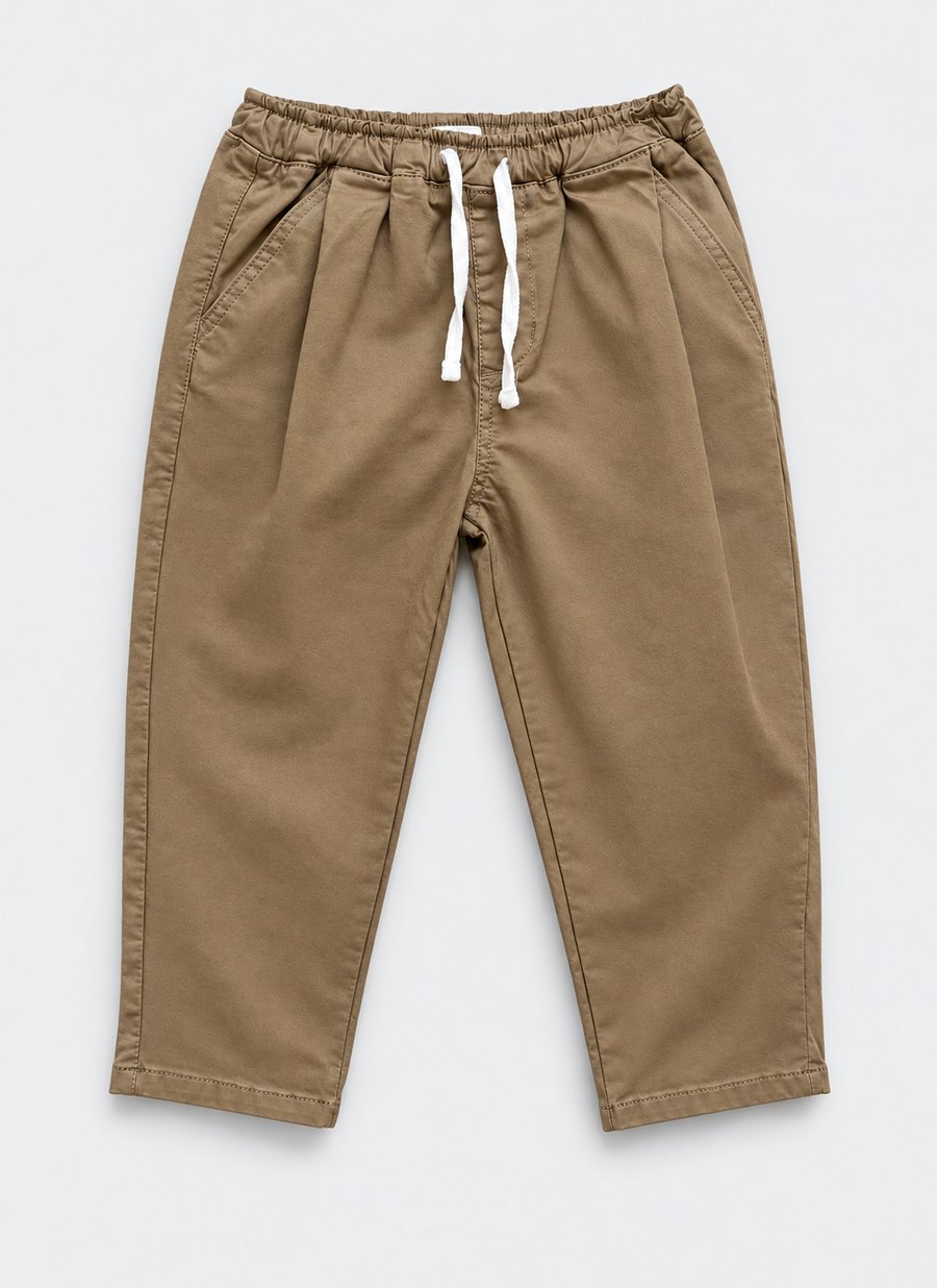 Boy's Relaxed Pleat Front Trouser