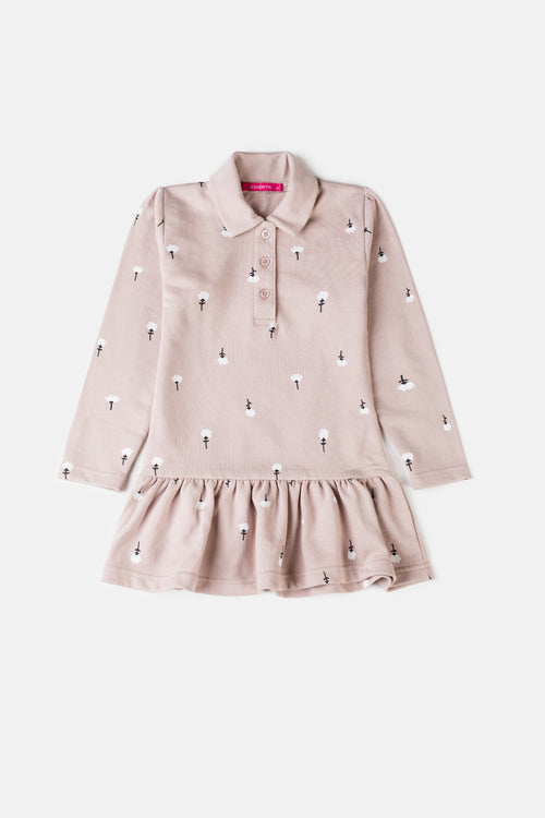 Girl's Top F/Slv.