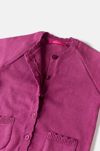 Girl's Sweater F/Slv.