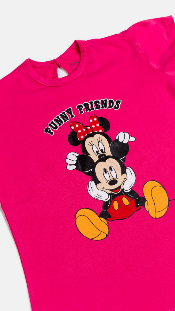 Girl's T-Shirt S/Slv.